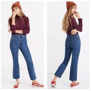 NWT Madewell rigid Demi-boot crop